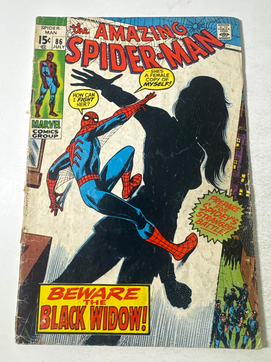 AMAZING SPIDER-MAN #86 GD- 1ST APPEARANCE