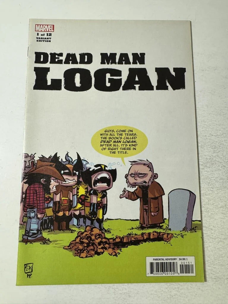 DEAD MAN LOGAN #1 VF/NM Skottie Young Variant