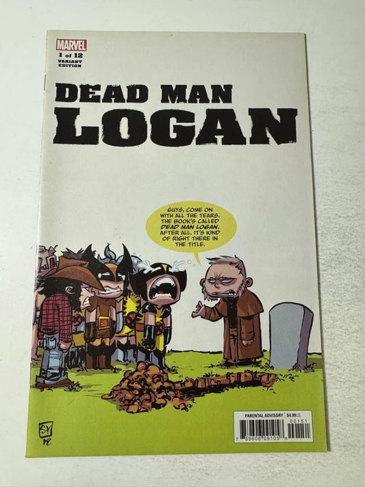 DEAD MAN LOGAN #1 VF/NM Skottie Young Variant