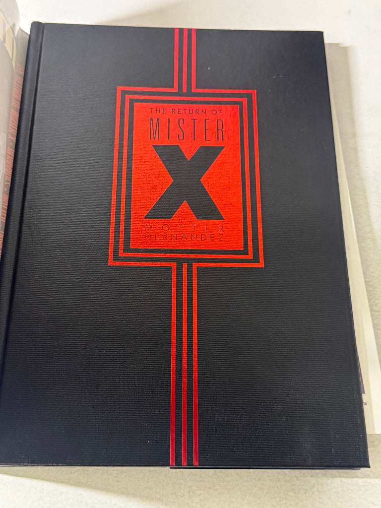 THE RETURN OF MISTER X HC OOP SIGNED 4x LTD to 1500