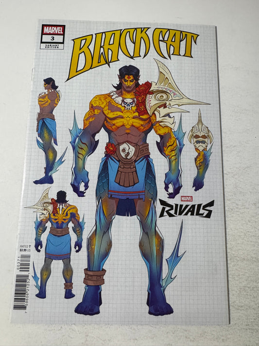 BLACK CAT #3 Vol 4 NM Marvel Rivals Design Variant