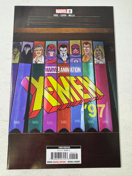 X-MEN '97 #2 NM 3rd Print Variant