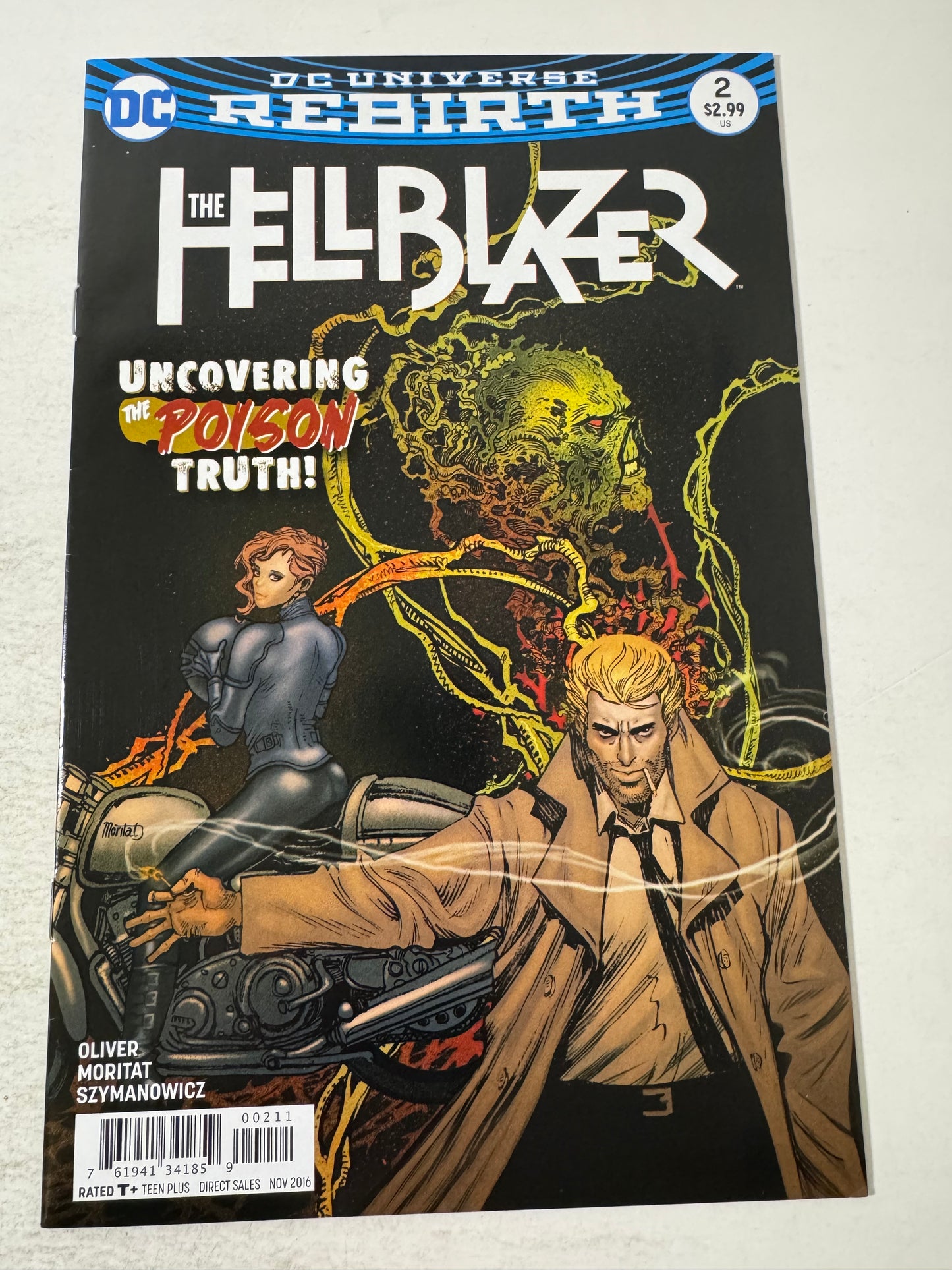 THE HELLBLAZER #2 NM- Moritat Cover