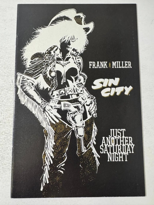 SIN CITY Just Another Saturday Night VF/NM Frank Miller Cover
