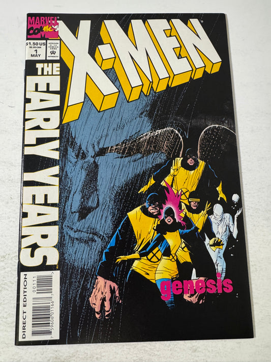 X-MEN THE EARLY YEARS #1 Bill Sienkiewicz Cover
