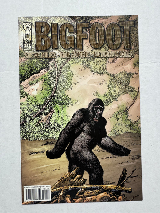 BIGFOOT #1 NM Richard Corben Cover