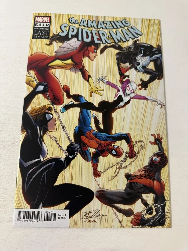 AMAZING SPIDER-MAN #54.LR Vol 5 NM Mark Bagley Variant