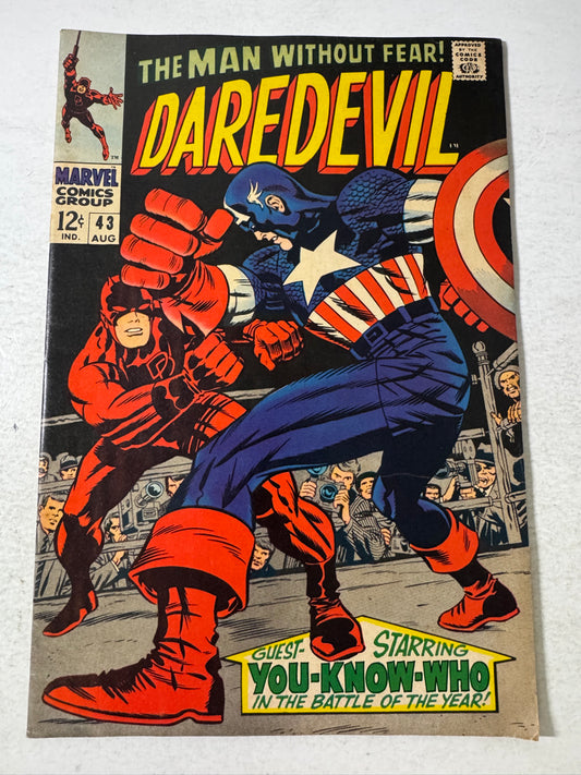 DAREDEVIL #43 VG/FN