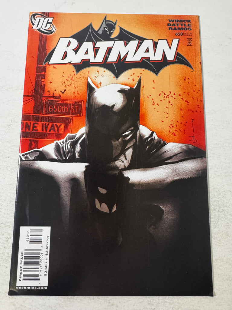 BATMAN #650 VF 2nd Print Jock Variant