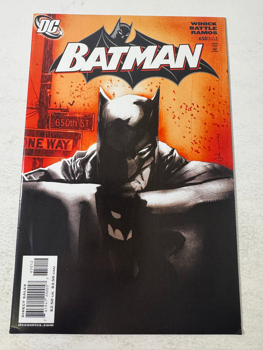 BATMAN #650 VF 2nd Print Jock Variant