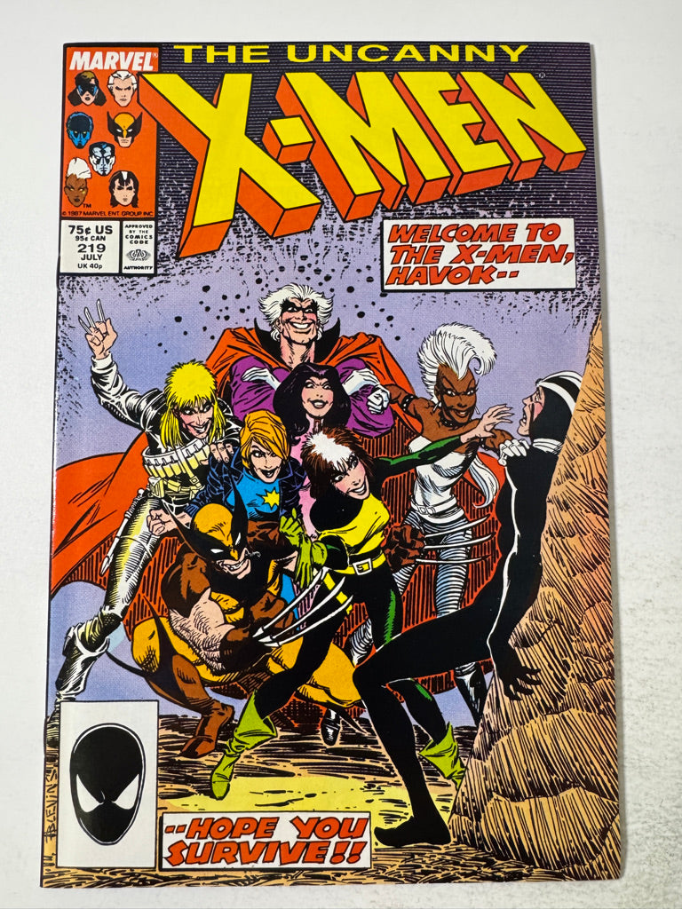 UNCANNY X-MEN #219