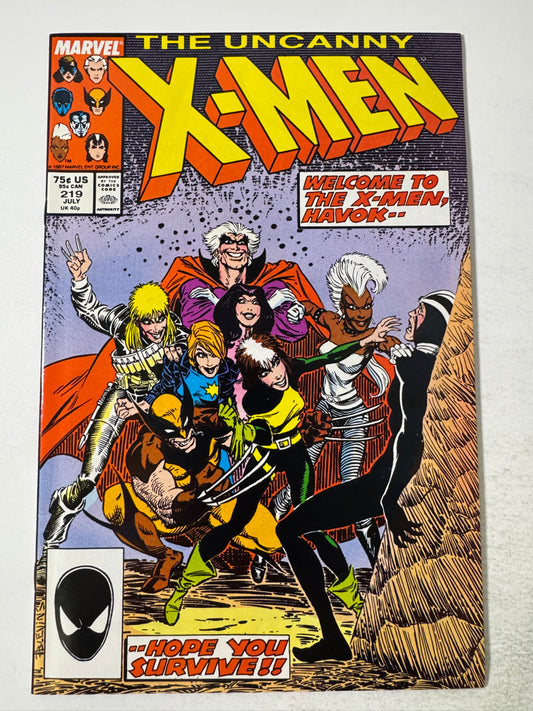 UNCANNY X-MEN #219