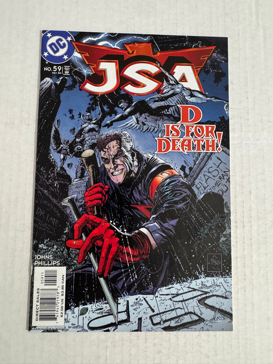 JSA #59 NM Ethan Van Sciver Cover