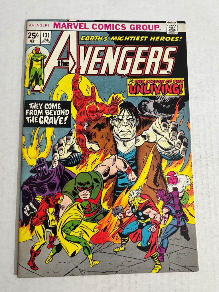 AVENGERS #131 VF+ 1ST APPEARANCE