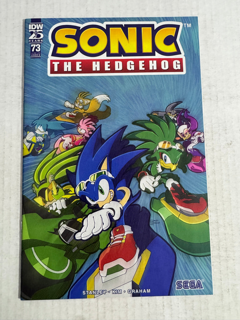 SONIC THE HEDGEHOG #73 NM B Variant