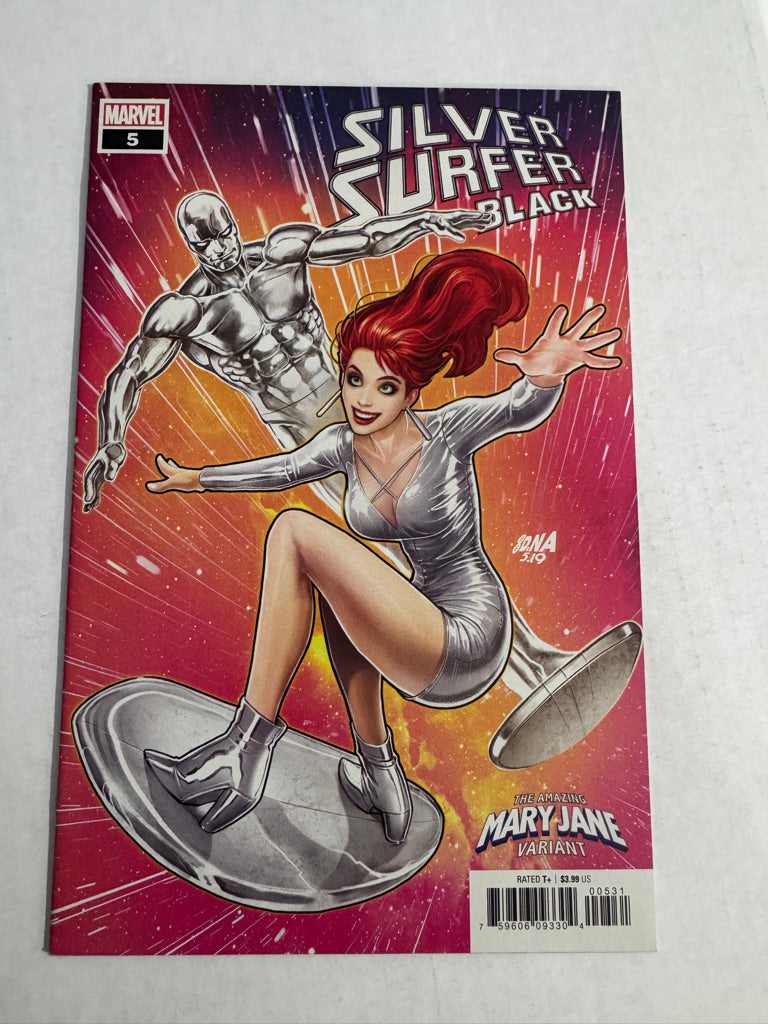 SILVER SURFER BLACK #5 NM David Nakayama Mary Jane Variant