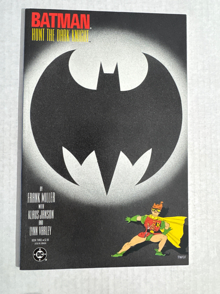 BATMAN THE DARK KNIGHT RETURNS #3 NM Frank Miler Cover