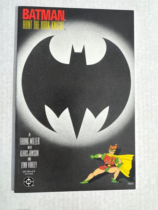 BATMAN THE DARK KNIGHT RETURNS #3 NM Frank Miler Cover