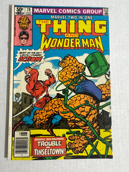 MARVEL TWO-IN-ONE #78 FN/VF NEWSSTAND