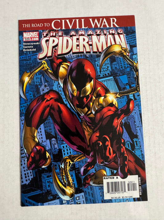 AMAZING SPIDER-MAN #529 VF/NM Bryan Hitch Cover 1ST APPEARANCE