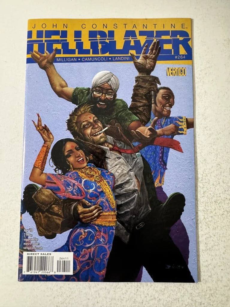 HELLBLAZER #264 NM Simon Bisley Cover