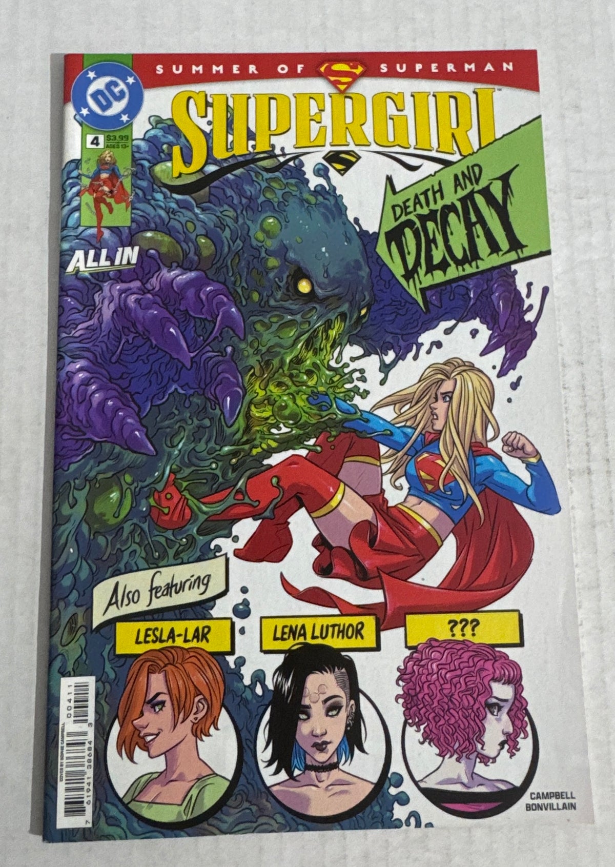 SUPERGIRL #4 Vol 8 NM