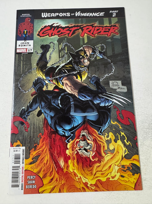 GHOST RIDER #17 Vol 7 NM Ryan Stegman Cover