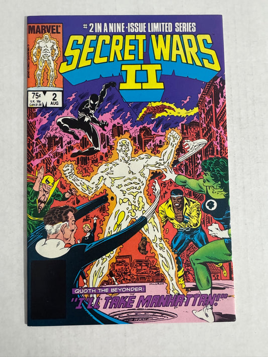 SECRET WARS II #2 NM  1ST APPEARANCE