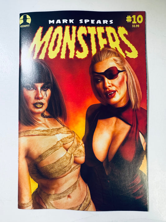 MARK SPEARS MONSTERS #10 NM Cover D Mark Spears Variant