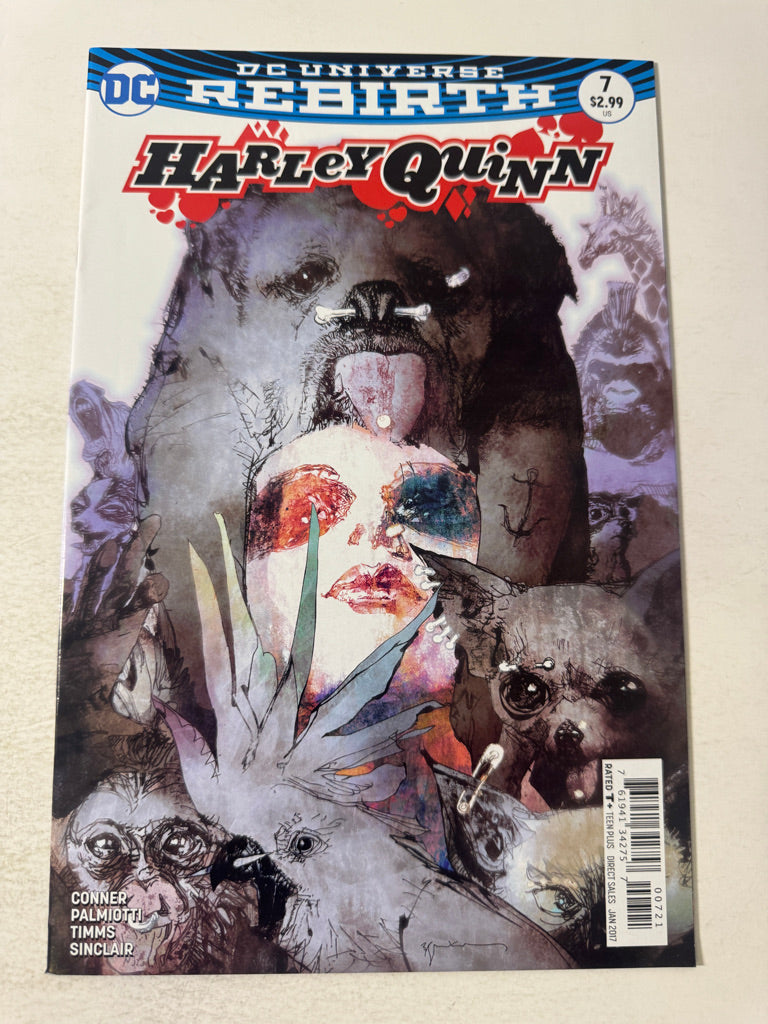 HARLEY QUINN #7 Vol 3 NM- Bill Sienkiewicz Variant