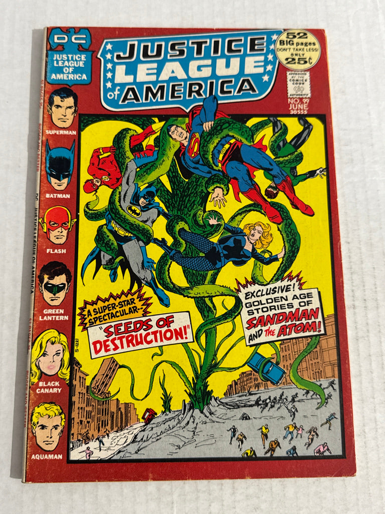 JUSTICE LEAGUE OF AMERICA #99 VG+