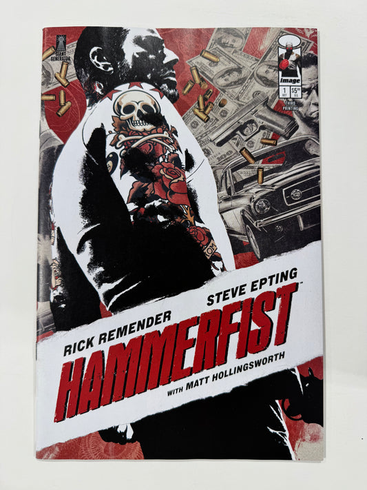 HAMMERFIST #1 NM 3rd Printing Steve Epting