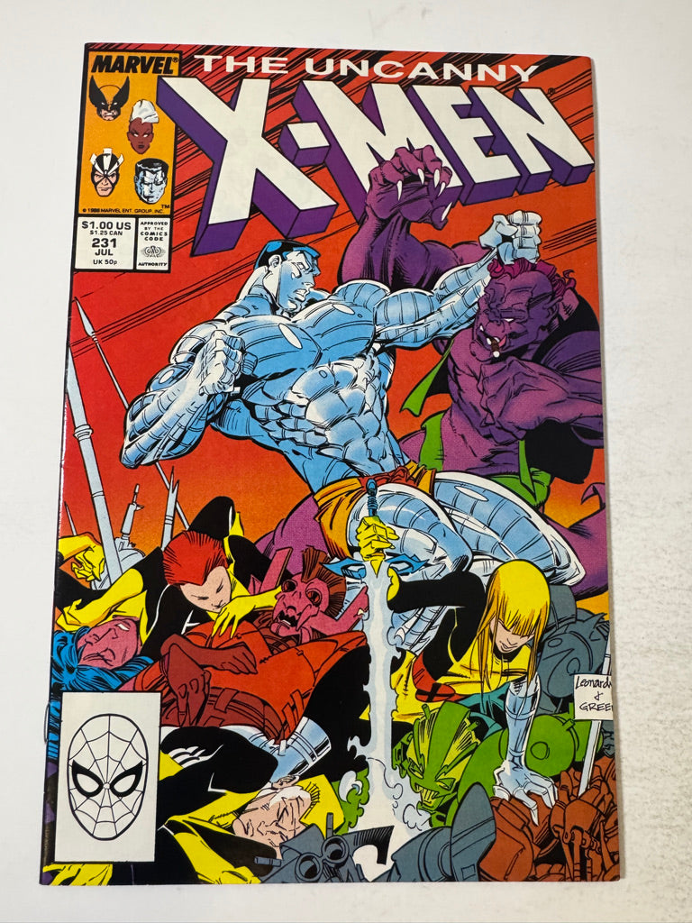 UNCANNY X-MEN #231 VF/NM