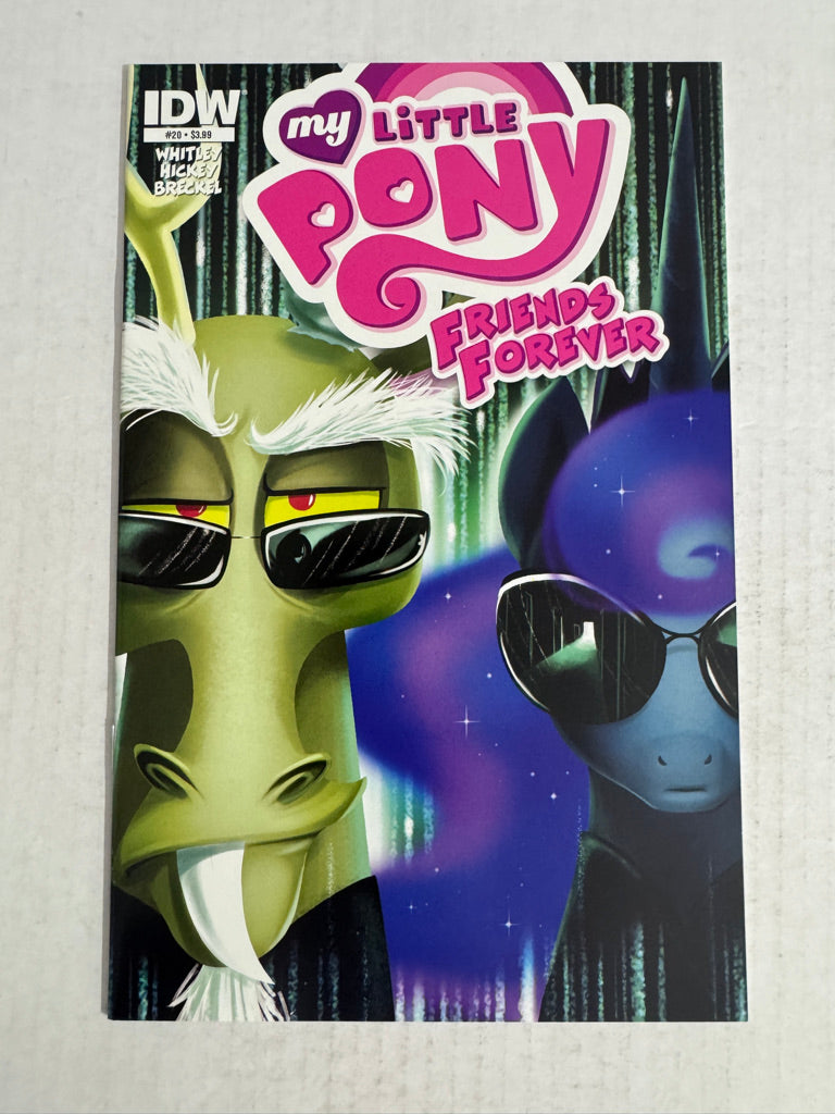 MY LITTLE PONY Friends Forever #20 NM Matrix Homage Cover