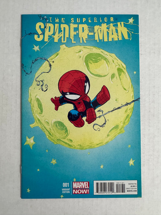 SUPERIOR SPIDER-MAN #1 NM- Skottie Young Variant