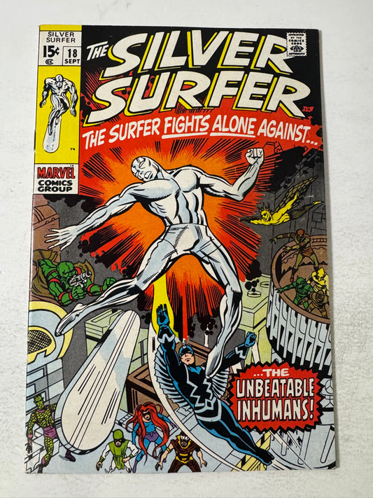 SILVER SURFER #18 VF-