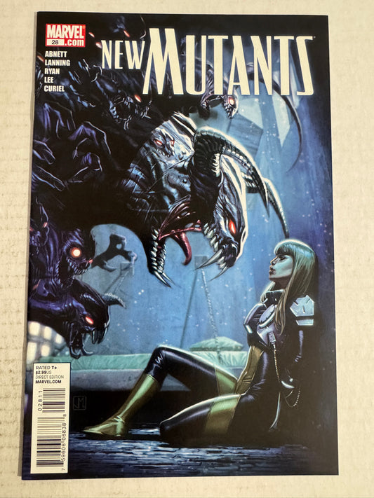 NEW MUTANTS #28 Vol 3 NM- Jorge Molina Cover