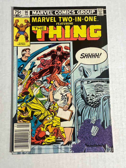 MARVEL TWO-IN-ONE #96 FN CANADIAN PRICE VARIANT