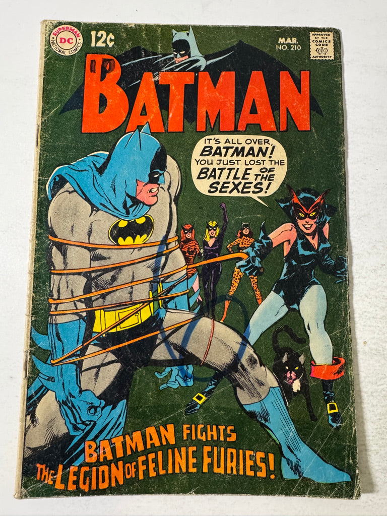 BATMAN #210 GD-