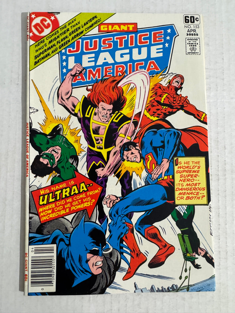 JUSTICE LEAGUE OF AMERICA #153