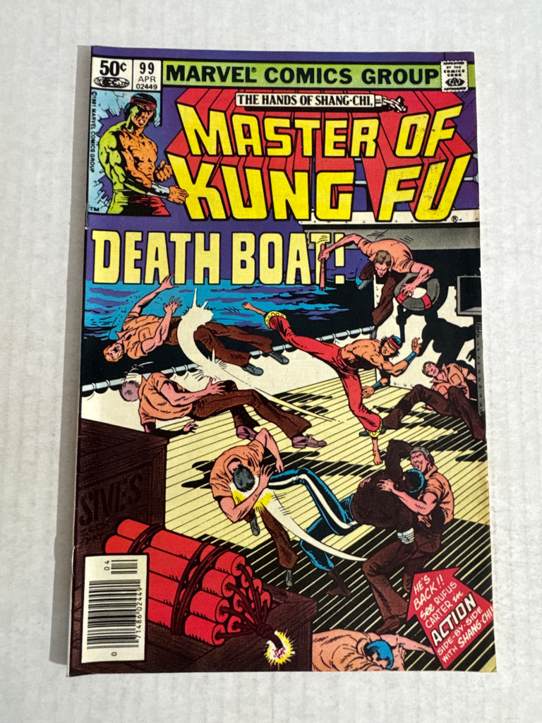 MASTER OF KUNG FU #99 FNVF Mike Zeck Cover NEWSSTAND