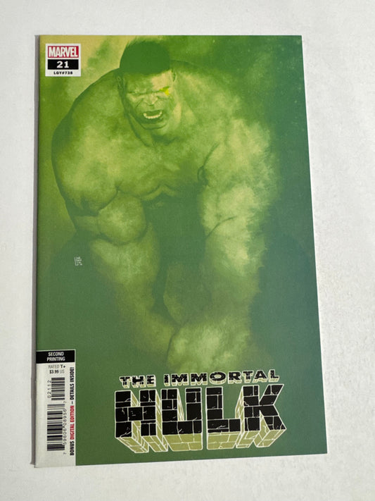 IMMORTAL HULK #21 NM 2nd Print Sorrentino Variant
