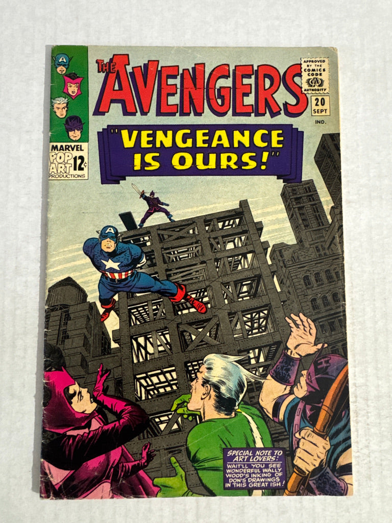 AVENGERS #20 VG+
