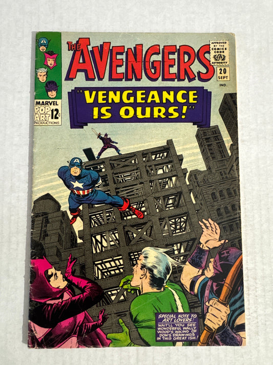 AVENGERS #20 VG+