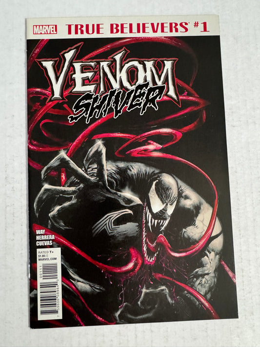 VENOM #1 NM Sam Kieth Shiver True Believers Variant
