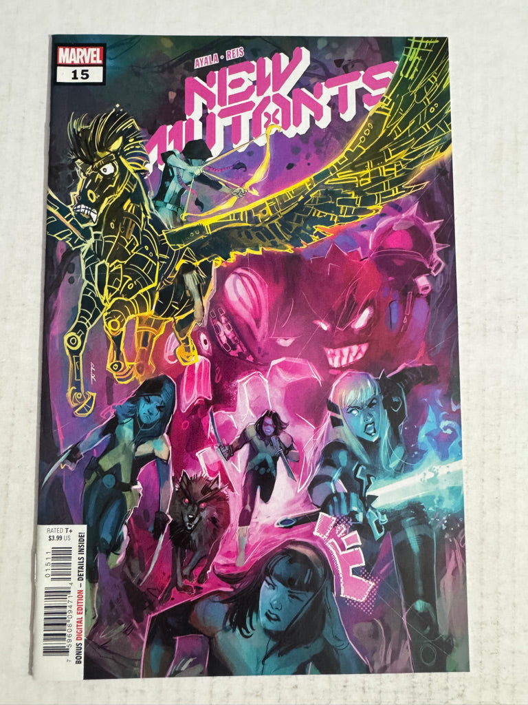 NEW MUTANTS #15 Vol 4 NM Rod Reis Cover