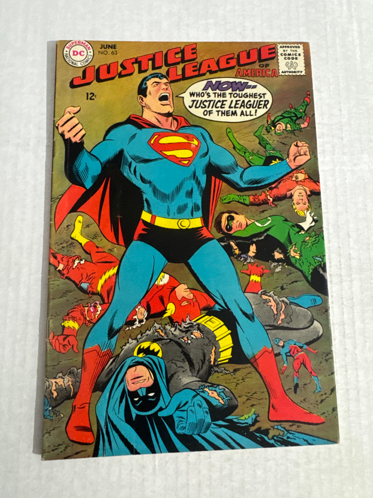 JUSTICE LEAGUE OF AMERICA #63 FN+