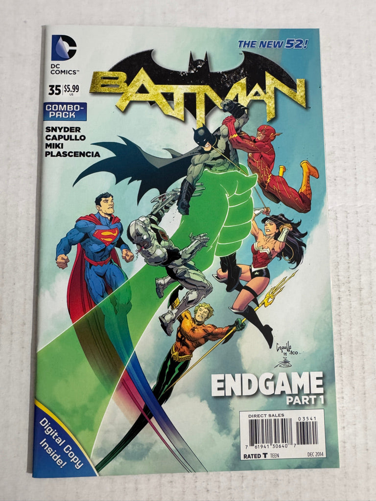 BATMAN #35 Vol 2 NM Greg Capullo Combo Pack Variant