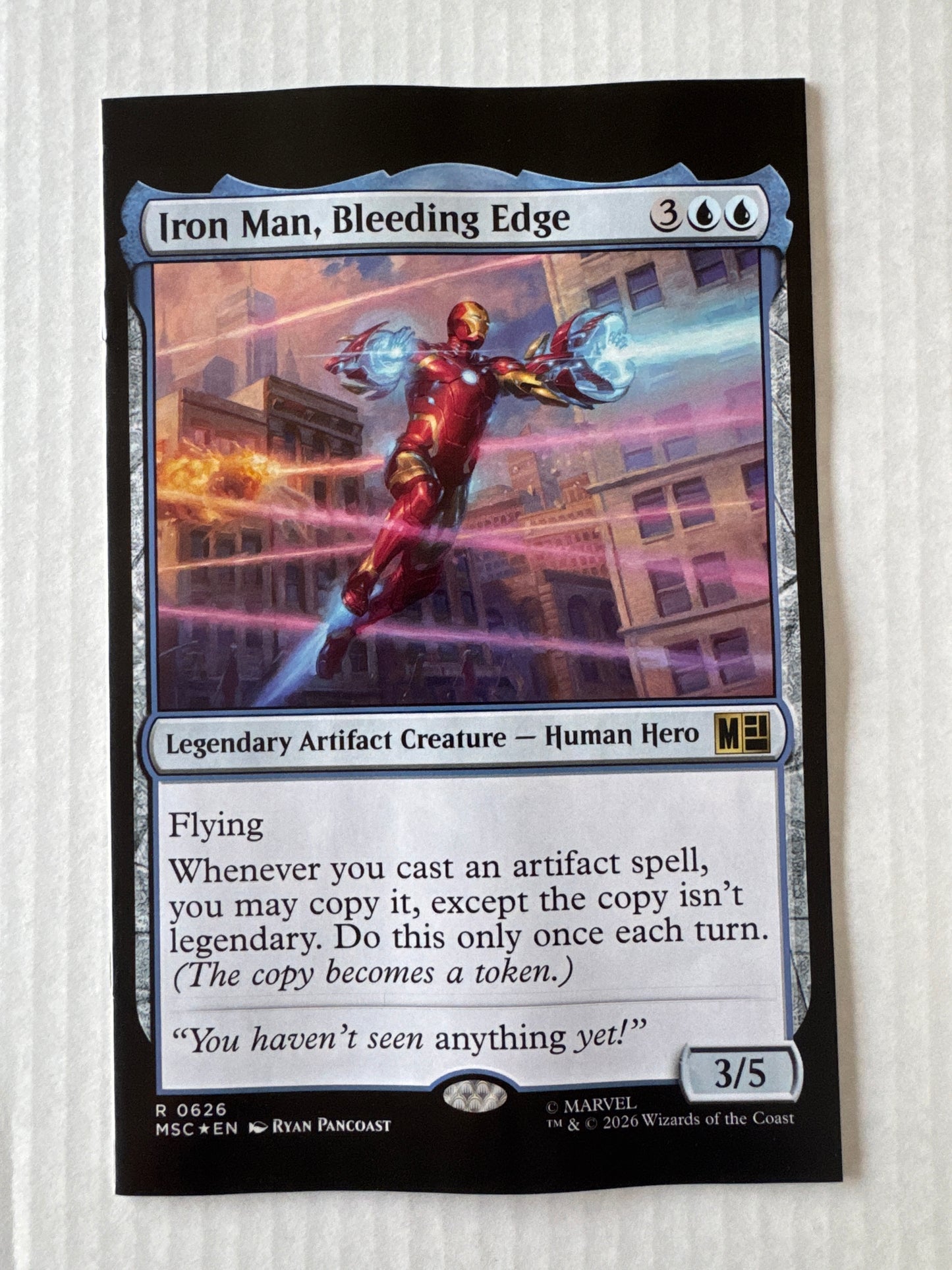 IRON MAN #6 NM Magic The Gathering Variant