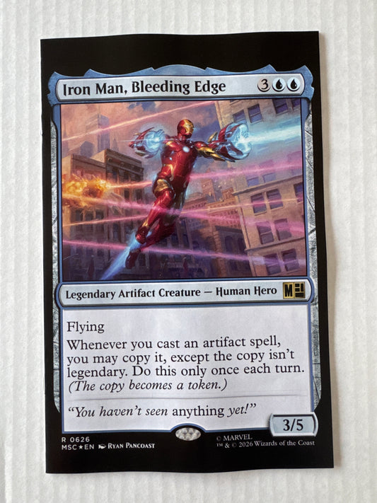 IRON MAN #6 NM Magic The Gathering Variant